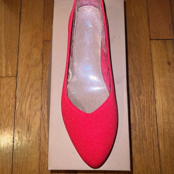 Shoe Land Carinne Pointed Toe Flats Knit - Women's Size 8.5 - Picture 6 of 7
